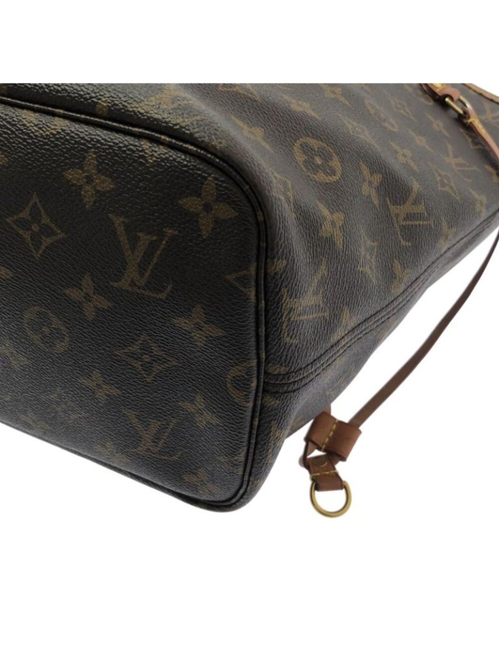 Louis Vuitton Neverfull MM Monogram Tote Brown - Picture 9 of 10